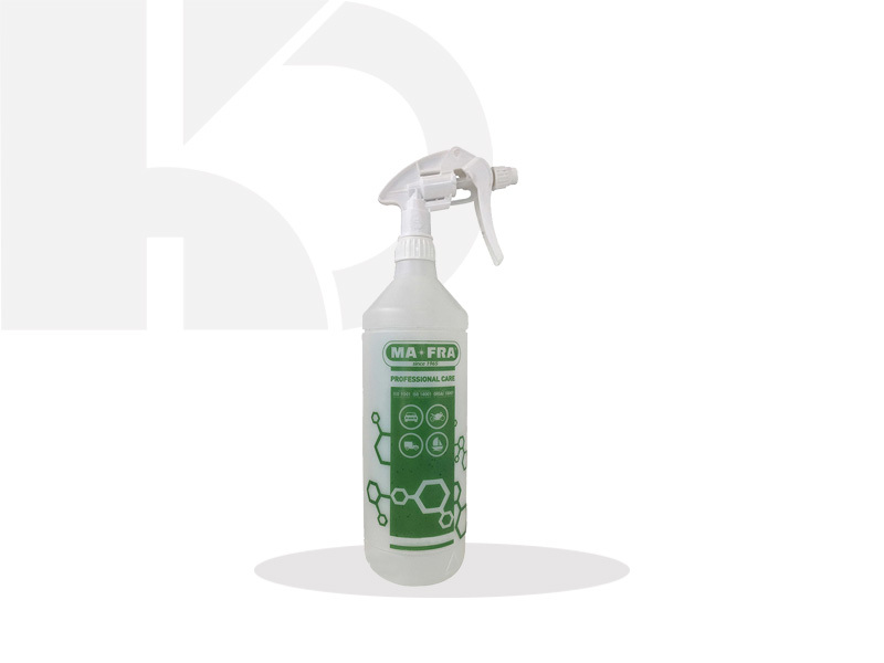  ظرف اسپری مایعات رنگ سبز مفرا Mafra Hand Pressure Spray Bottle 1L A0033+598G 