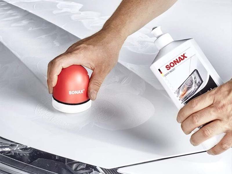  Sonax Polish+Wax Color White 500ml 